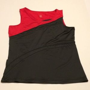 $23/2+ TAIL Golf Tennis Athleticwear Top Red Black